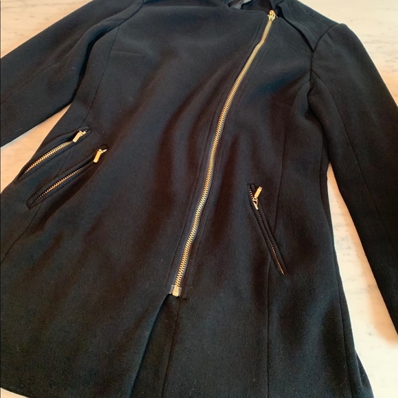INC International Concepts black coat - Picture 3 of 9